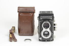  - - - 8983333 Rolleiflex 3,5 Tessar con borsa originale - filtro-paraluce