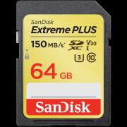  - - - 9313282 SDXC 64Gb Extreme Plus V30 U3 150MB s