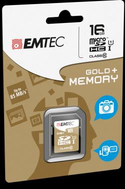 FOTOGRAFIA - Accessori - Schede di Memoria e Accessori - SD 1940022 SD 16Gb Classe 10 U1 85MB s - Emtec
