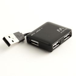  - 5472332 Mini HUB USB 2.0 a 4 porte EW1124 Ewent